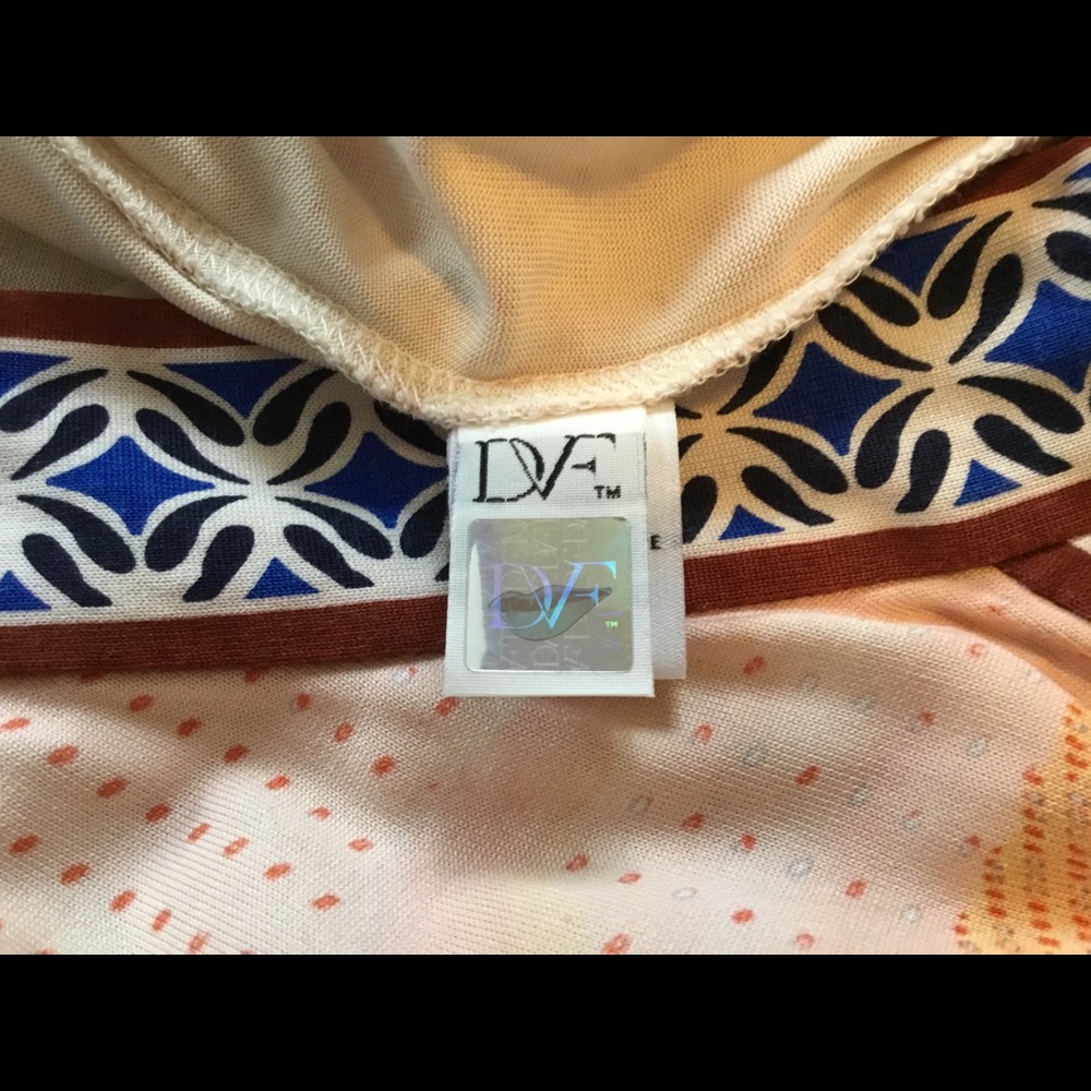 Diane von Furstenberg ‘New Yahzi’ Silk Jersey Maxi Wrap Dress, Size 0 - Picture 8 of 13